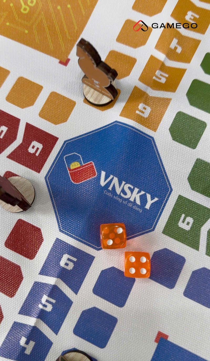 Gamego đồng hành cùng VNSKY tạo nên board game mang bản sắc riêng